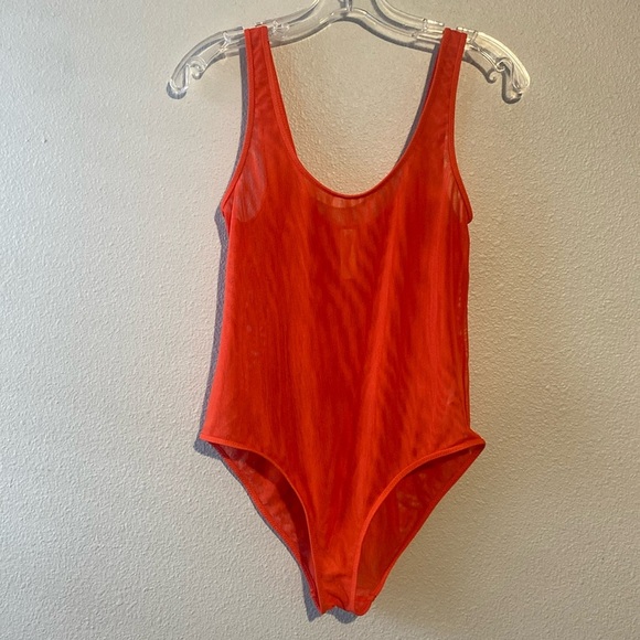 ZIMMERMANN
Mesh Scoop-Neck Bodysuit - Picture 4 of 8